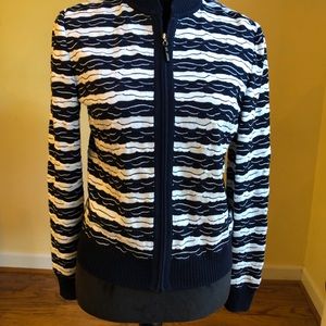 St. John Sport cardigan sweater